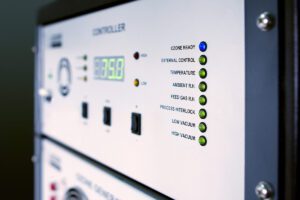 An image of a ozone treatment control panel for water treatment.