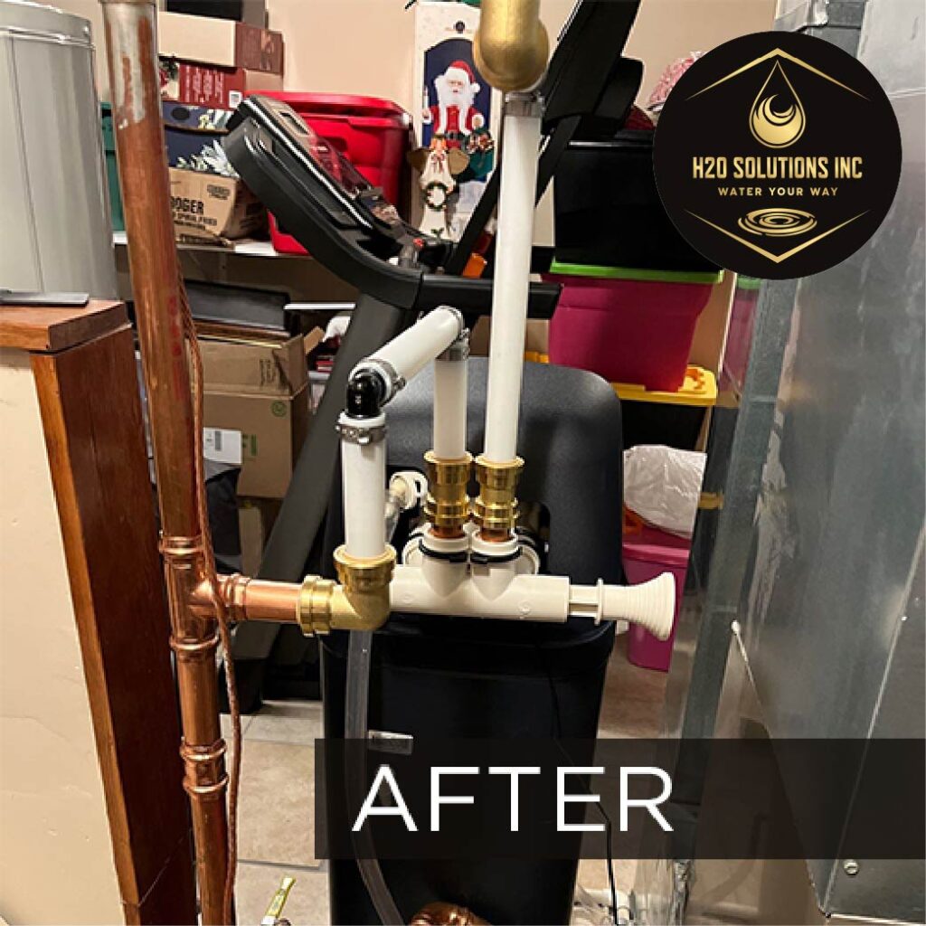 After photo of an install completed in October of 2025