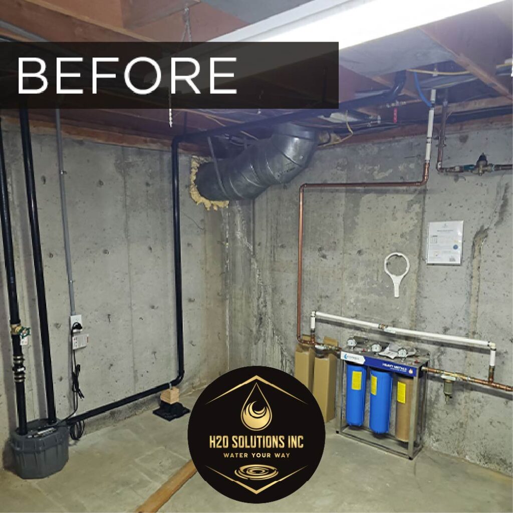 Before photo of an install completed in November of 2025