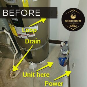 Before photo of an install completed in November of 2025