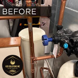 Before photo of an install completed in October of 2025