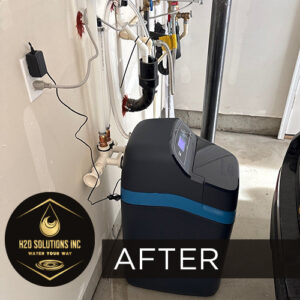 H2O Solutions EcoWater System install after photo, completed in November of 2025