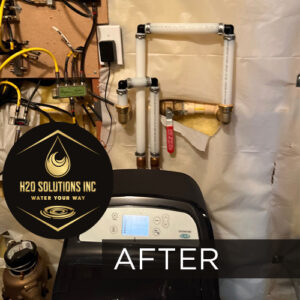 H2O Solutions install after photo completed in November of 2025