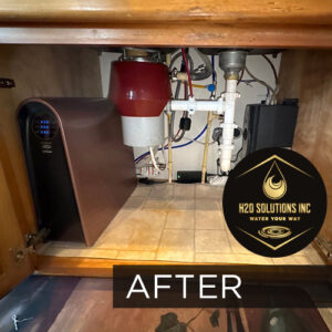 H2O Solutions install after photo completed in November of 2025