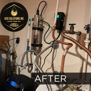 H2O Solutions install after photo completed in November of 2025